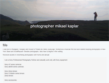 Tablet Screenshot of mikaelkaplar.com